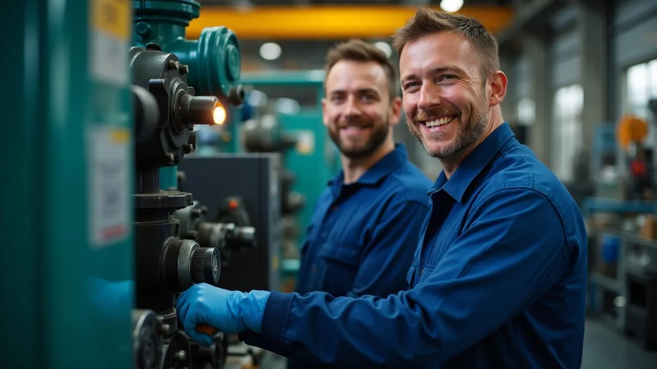 L'équipe de techniciens LIDAIR